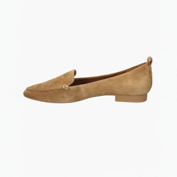 Bella Vita Suede Leather Pointed Toe Loafer (7) - Picture 2 of 4